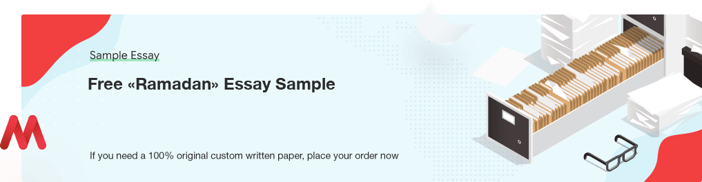 Free «Ramadan» Essay Sample